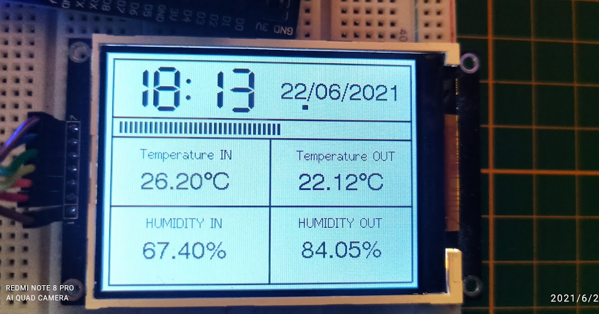 ESP Tech Group: Simple TFT Clock v2.0 FREE DEMO