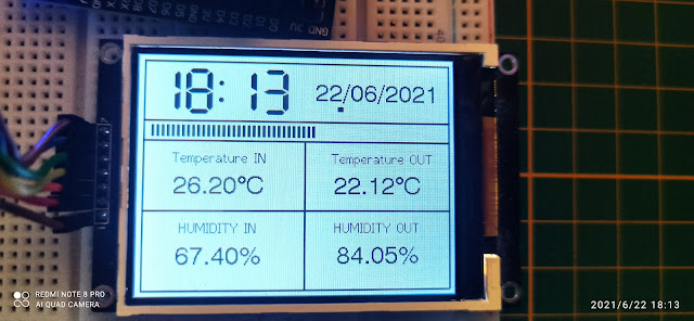 ESP Tech Group: Simple TFT Clock v2.0 FREE DEMO