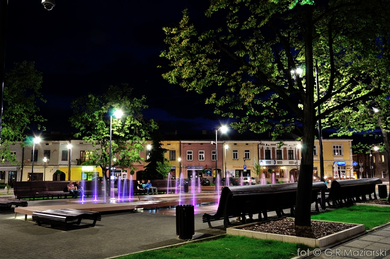Lens of Soul: Mielec Stare Miasto - fontanna