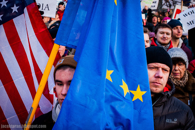 demonstracja KOD, Krakow, wolne media, reportaz, zdjecia