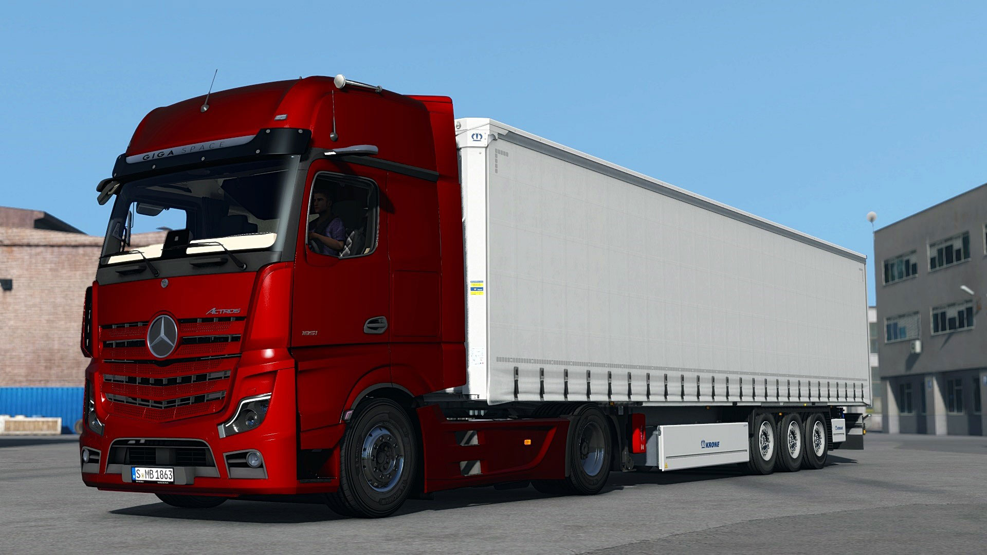ETS 2 Mercedes Benz Actros MP5 Modu (1.39)