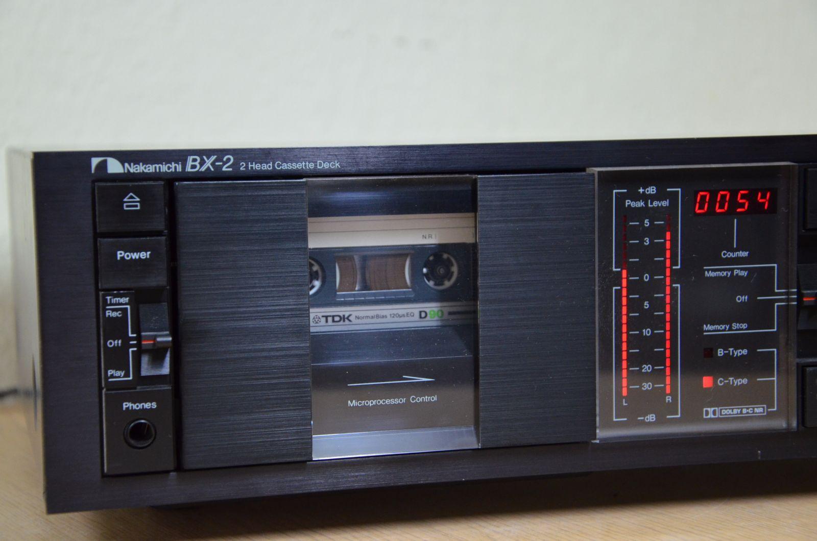 Nakamichi BX2 Stereo Cassette Deck AudioBaza
