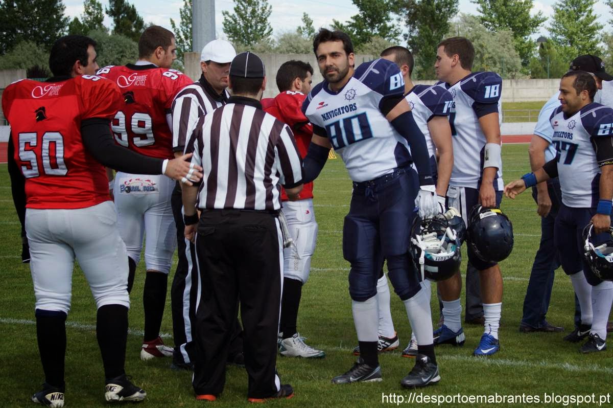 Desporto em Abrantes Final da Liga Portuguesa de Futebol Americano