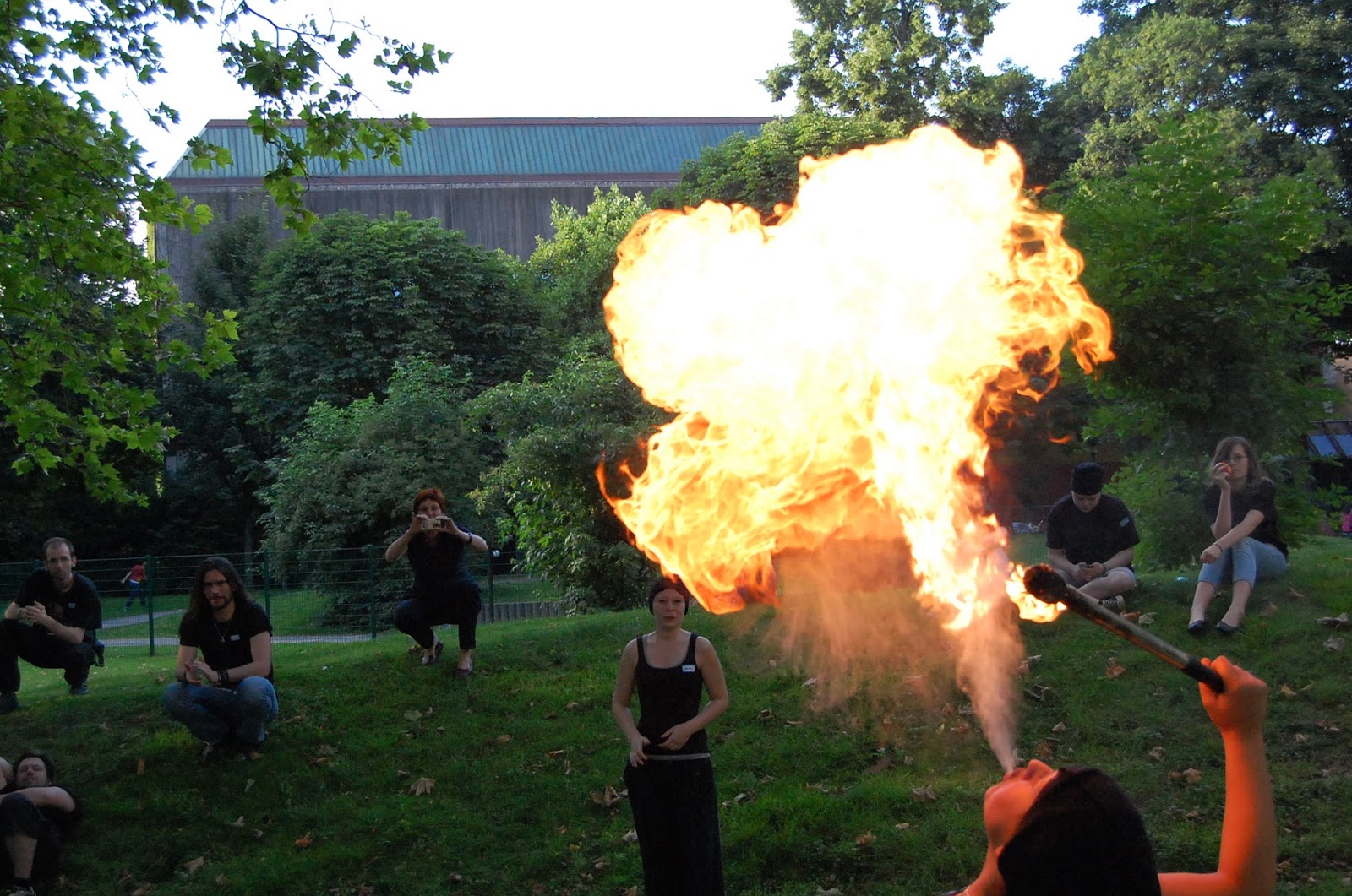 Feuerpadagogik E V Umfrage Feuerspucken