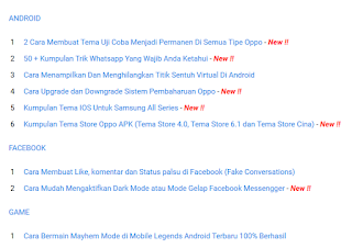 Cara Membuat Sitemap Blogger Dengan Mudah 100% Work