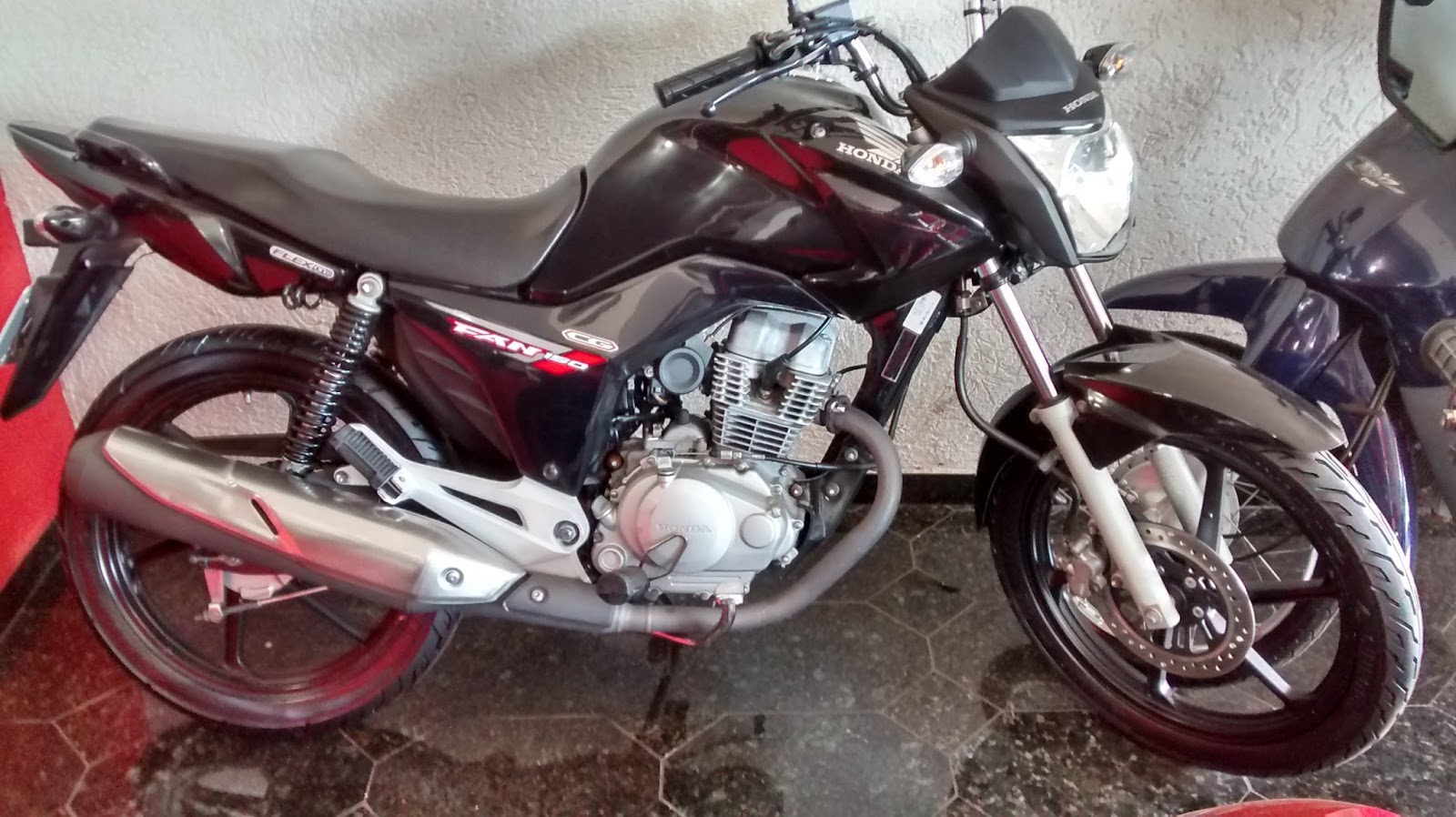 Motocar Motos Usadas Jaboticabal CG FAN150 ESDI FLEX 2014 PRETA R6800,00