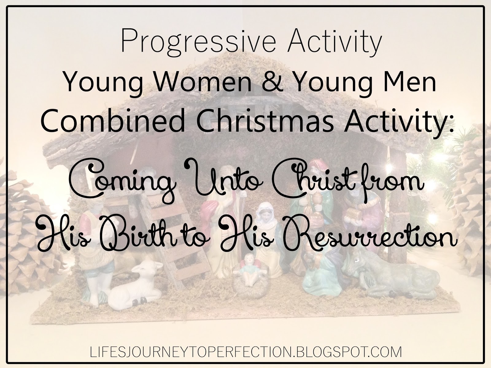 Life s Journey To Perfection Young Women Activity Ideas Life s Journey To Perfection Young Women Activity Ideas
