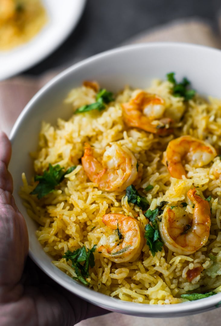 INSTANT POT SHRIMP BIRYANI FOOD AND DRINK