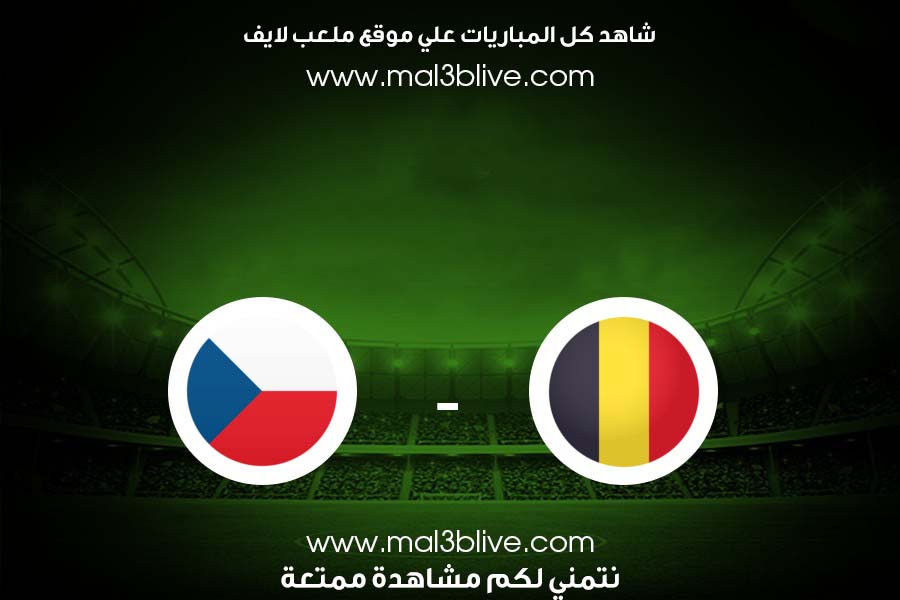 مباراة بلجيكا وجمهورية التشيك