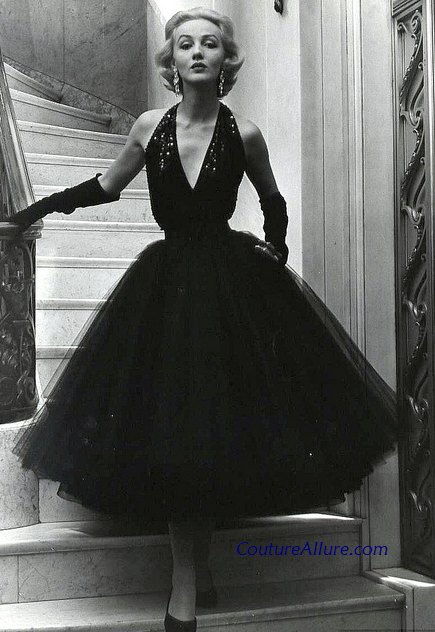Couture Allure Vintage Fashion: Norman Norell Bubble Dress - 1957