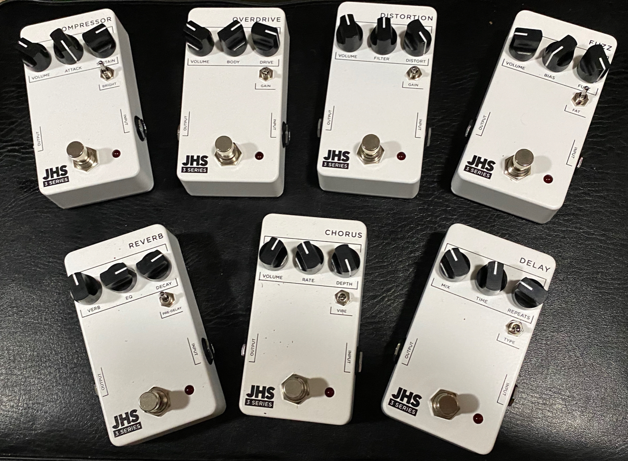High on Technology: REVIEW JHS 3 SERIES EFFECT PEDALS