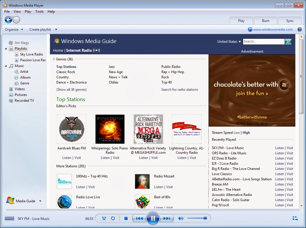 TV & Music TechnoGeek How to save Radio Stations in WMP