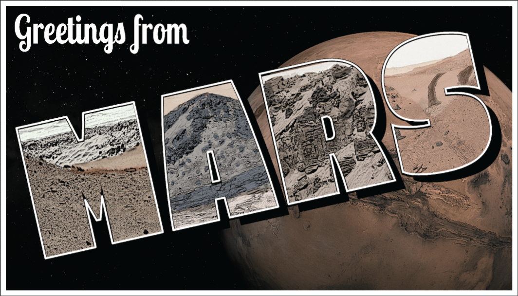 Mail Adventures Postcards from Mars