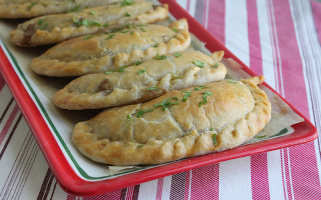 Made with ground beef instead of tough stewing beef, the filling for these easy Cornish pasties is ready much more quickly, which means you will be munching on these beauties in record time.