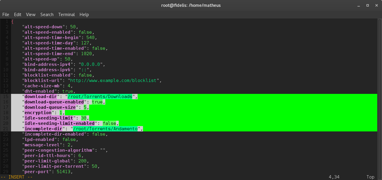 TransmissionCLI Gerenciando Torrents via Shell do Linux Nanoshots