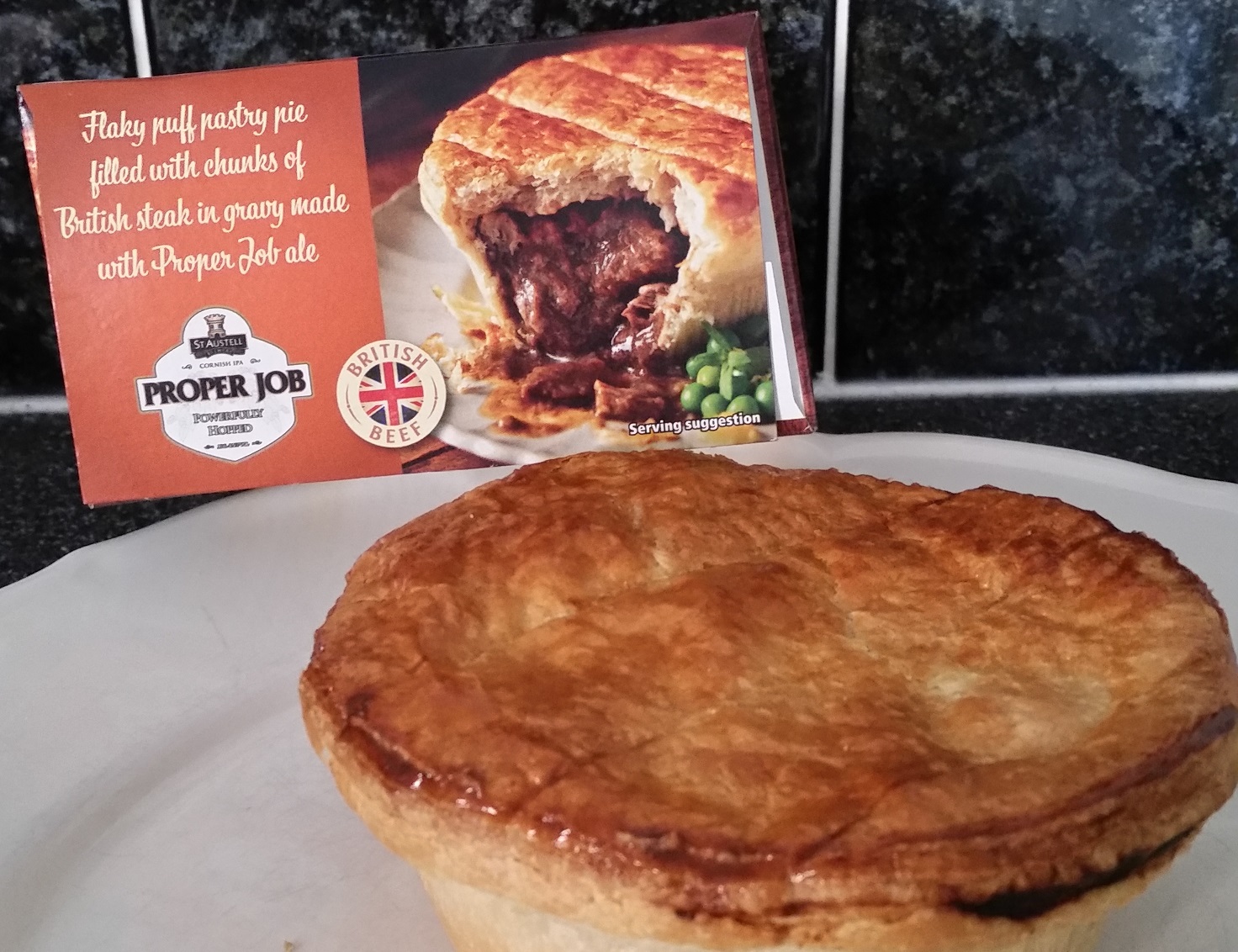Pierate Pie Reviews Tesco have done a proper job with this top pie!