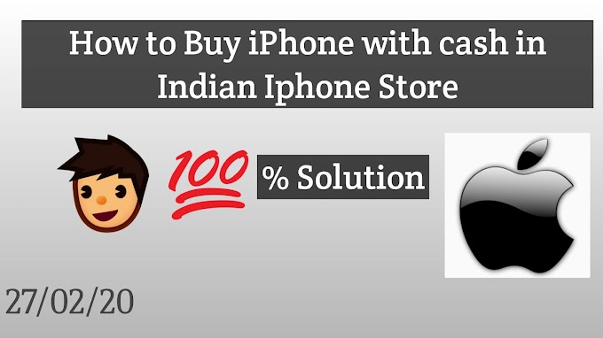 How to Buy iPhone with cash in India