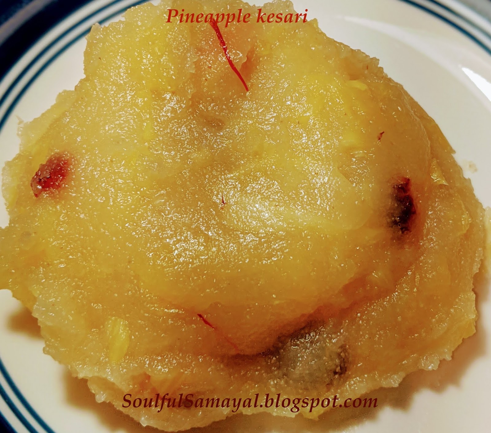Pineapple kesari/ pineapple sheer அன்னாசி கேசரி