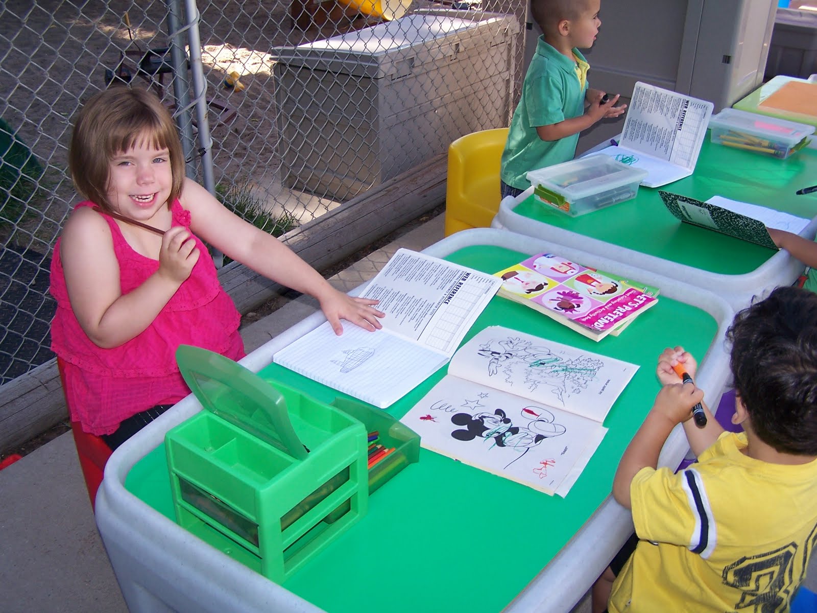Treasures of the Heart Preschool and Child Care: W is for Writing