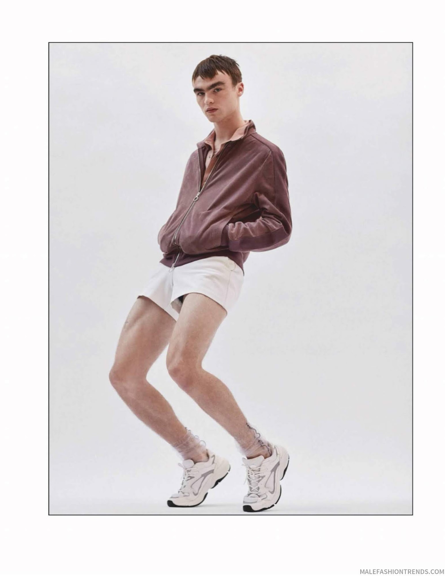 Daniel Riera retrata la nueva esencia deportiva para Vogue Hommes