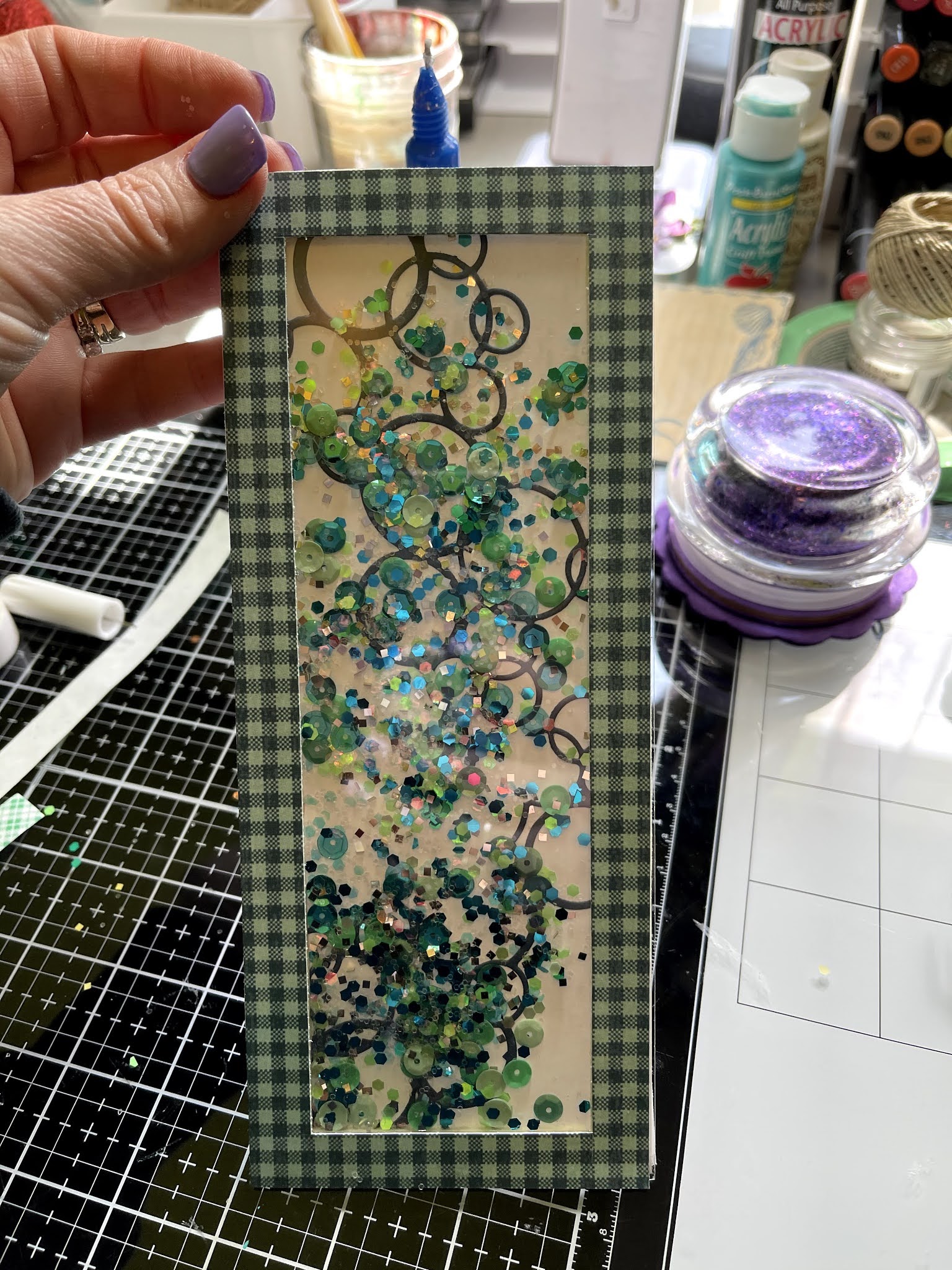 Acrylic Clear Scraps Blog