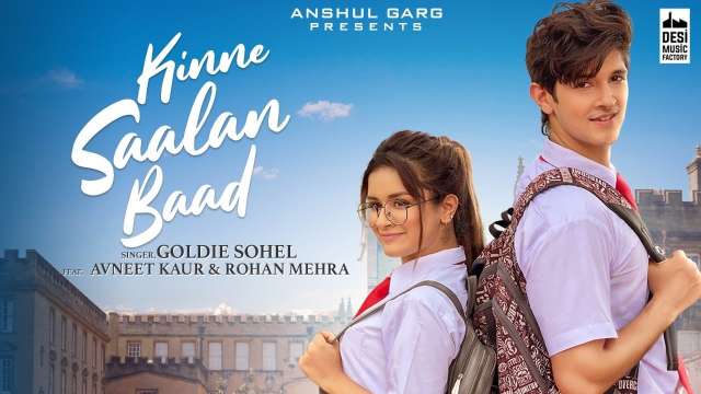 Kinne Saalan Baad Lyrics - Avneet Kaur & Rohan Mehra | Goldie Sohel