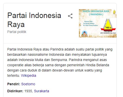 10 Fakta Menarik Partai Indonesia Raya Dalam Sudut Pandang Sejarah Segala Fakta