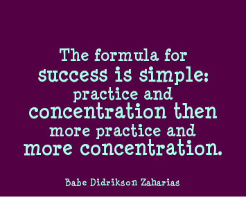 Practice Success Quotes