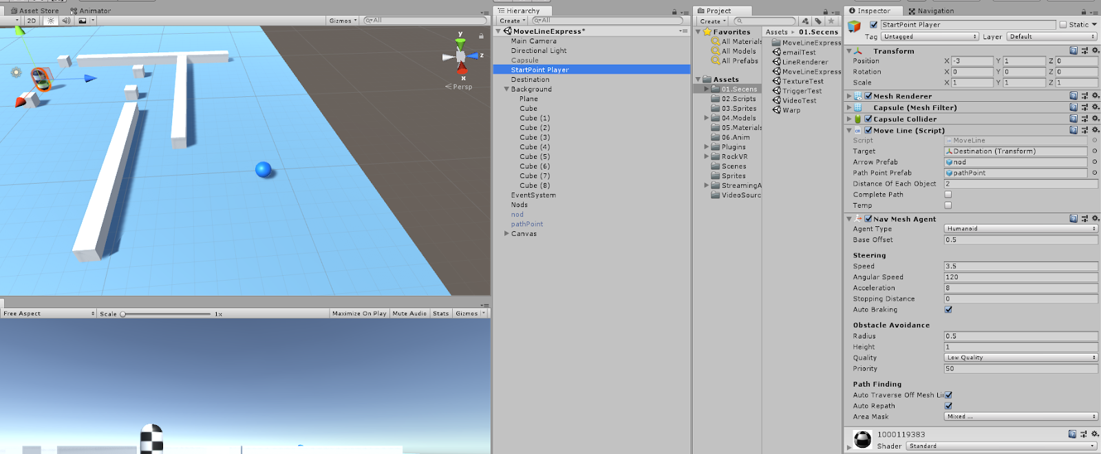 unity - Find Target Object like Movement Designator 이동지시처럼 타겟 오브젝트 찾기