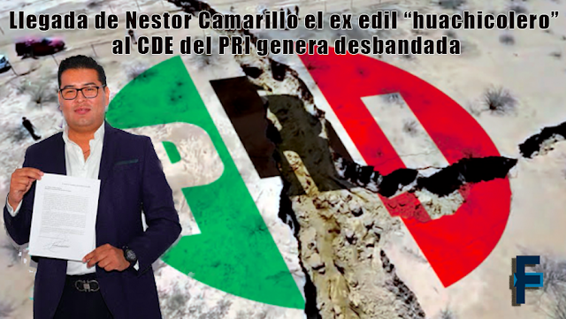 Llegada de Nestor Camarillo el ex edil “huachicolero” al CDE del PRI genera desbandada