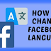 Change Facebook Page Language