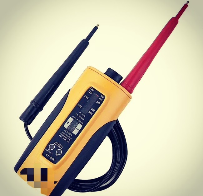 What is a solenoid voltage tester?