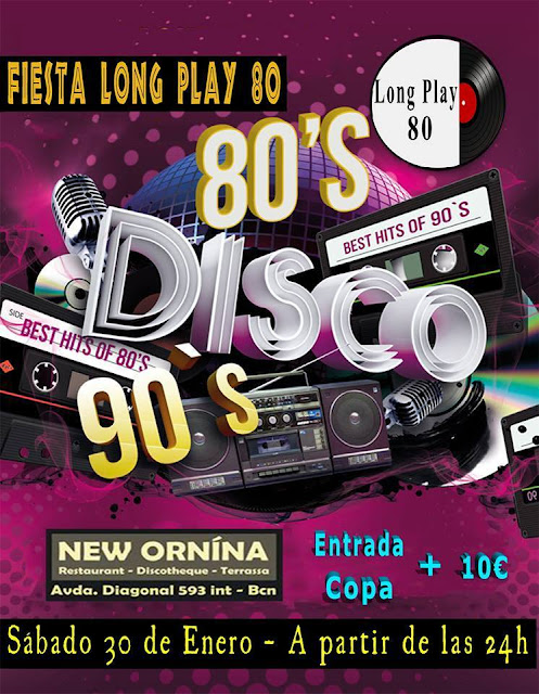 Flyer Fiesta 80s & 90s