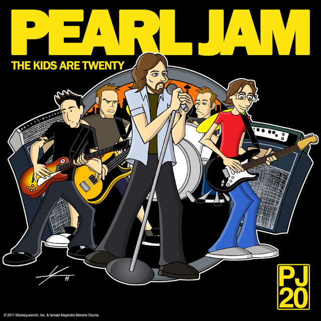 Pearl Jam The Kids Are Twenty PJ20 by IAMO