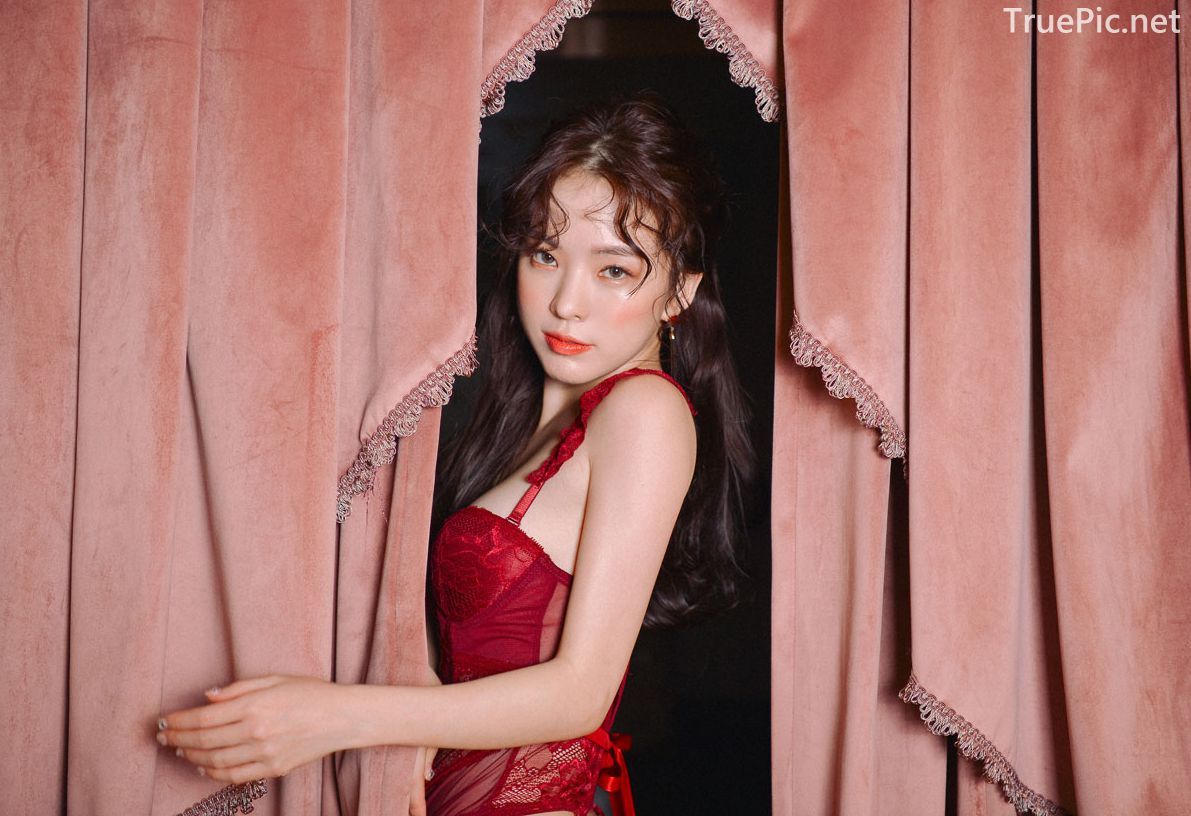 Korean lingerie queen Haneul - Valentine Sexy Lingerie Set - TruePic.net - Picture 14