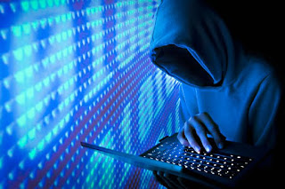 0 Blue Computer Hacker