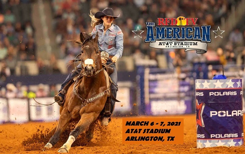 RFDTV' Watch The American Rodeo Finals 2021 Live March 6 7, 2021 AT