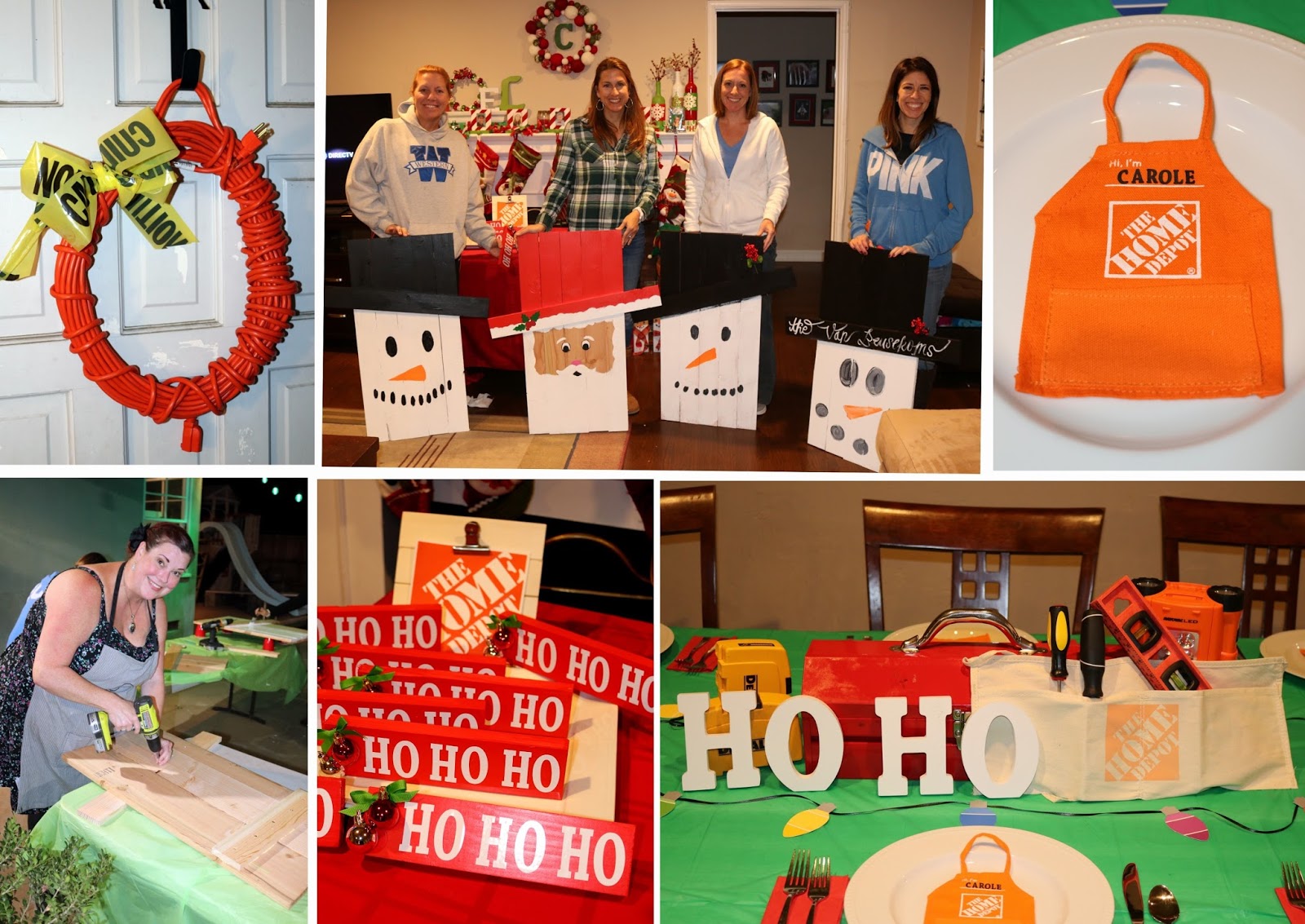 Invite and Delight HO HO HOme Depot Party Part I