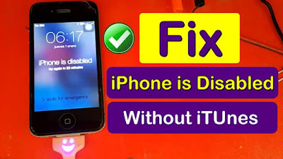 Fix iPhone is Disabled without iTunes 100% Free Method - Faisal Mobile