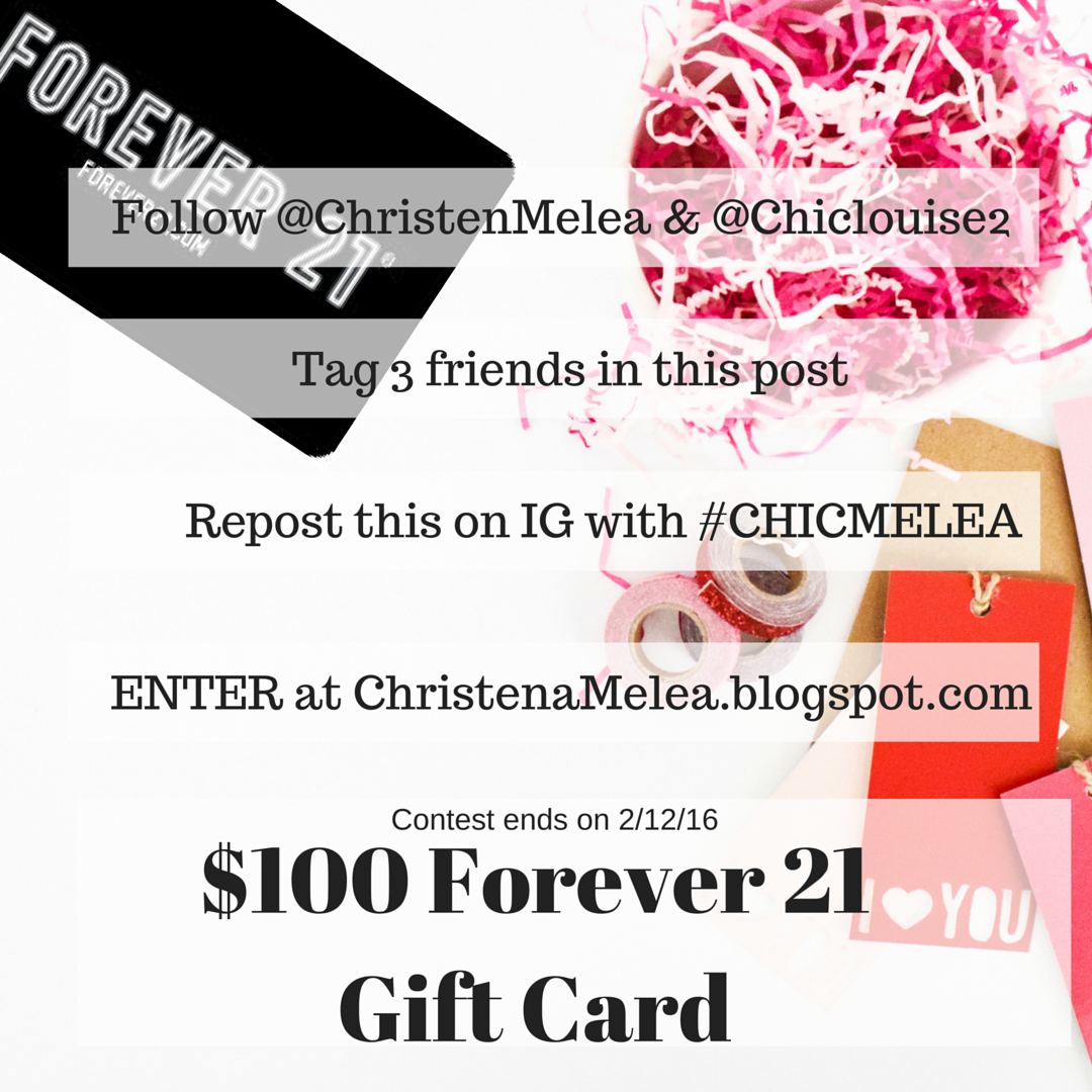 100 Forever 21 Gift Card Giveaway!