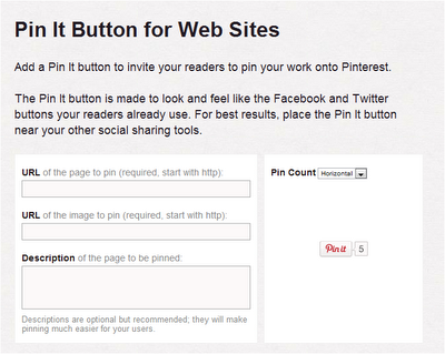 pin it button for blogs