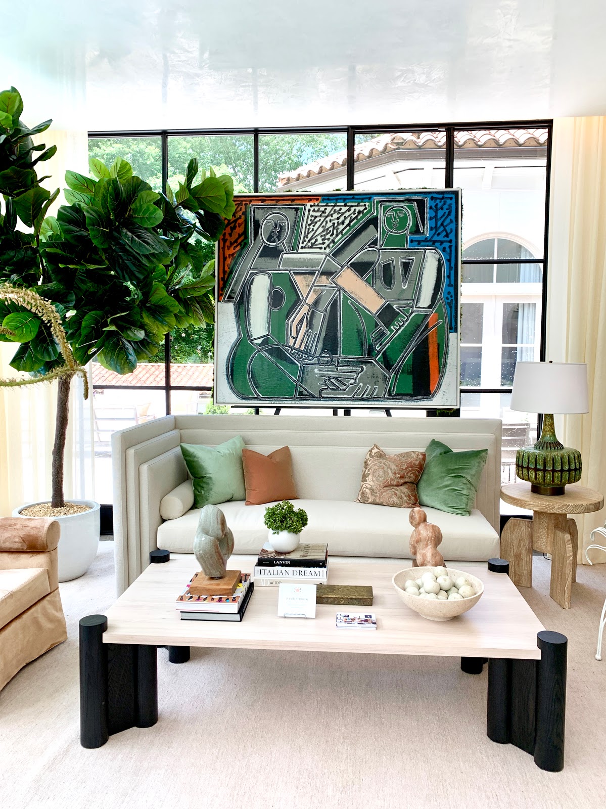 safavieh ozark 4 piece outdoor set on Southeastern Designer Showhouse And Gardens 2020 Part 3 Design Indulgence