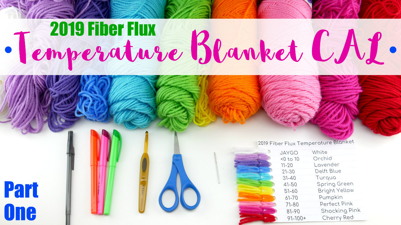 Temperature Blanket Color Chart