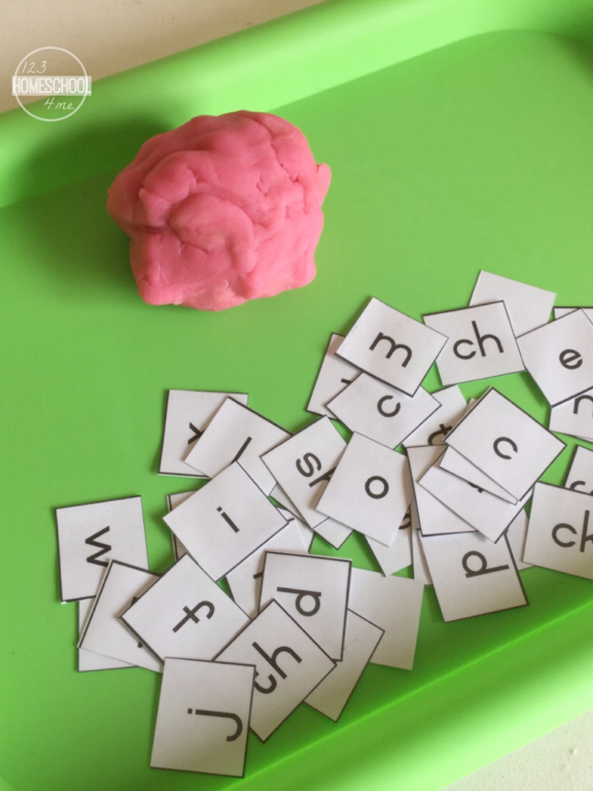 Phonemic Awareness with Playdough Balls