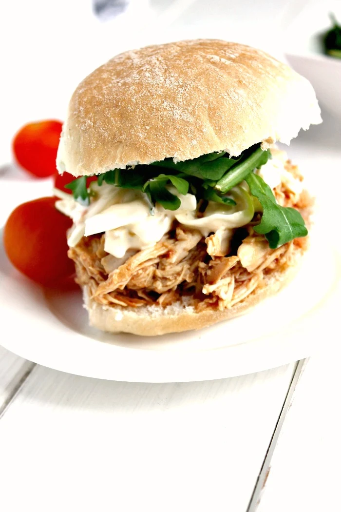 Slow Cooker BBQ Pulled Chicken A Cornish Food Blog Jam and Clotted