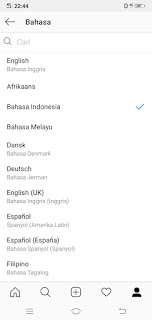 How to change Instagram language 2021 How to change Instagram language 2021