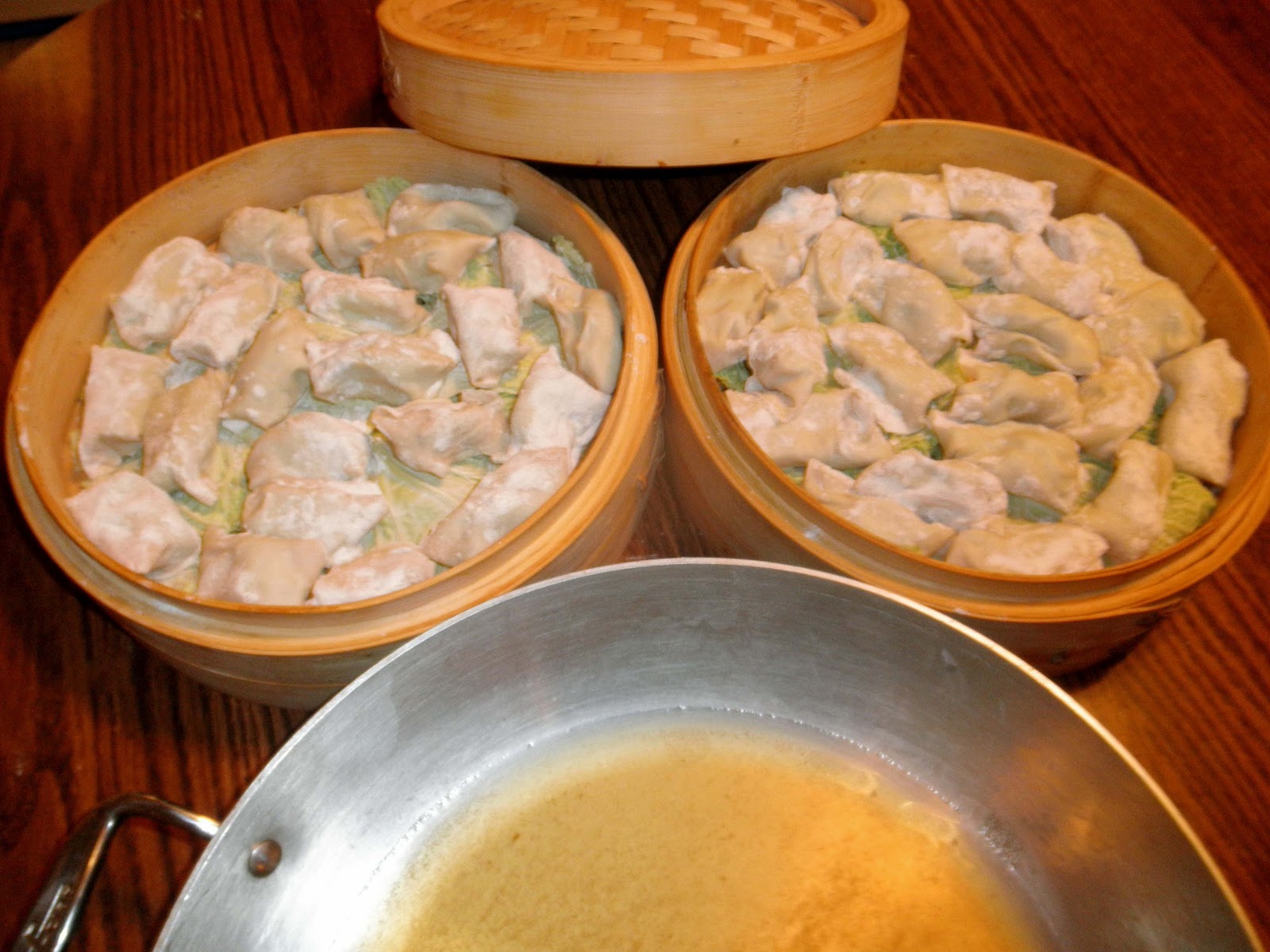 Cecelia Heer's Culinary Corner EDAMAME DUMPLINGS IN SHALLOT SAUTERNES