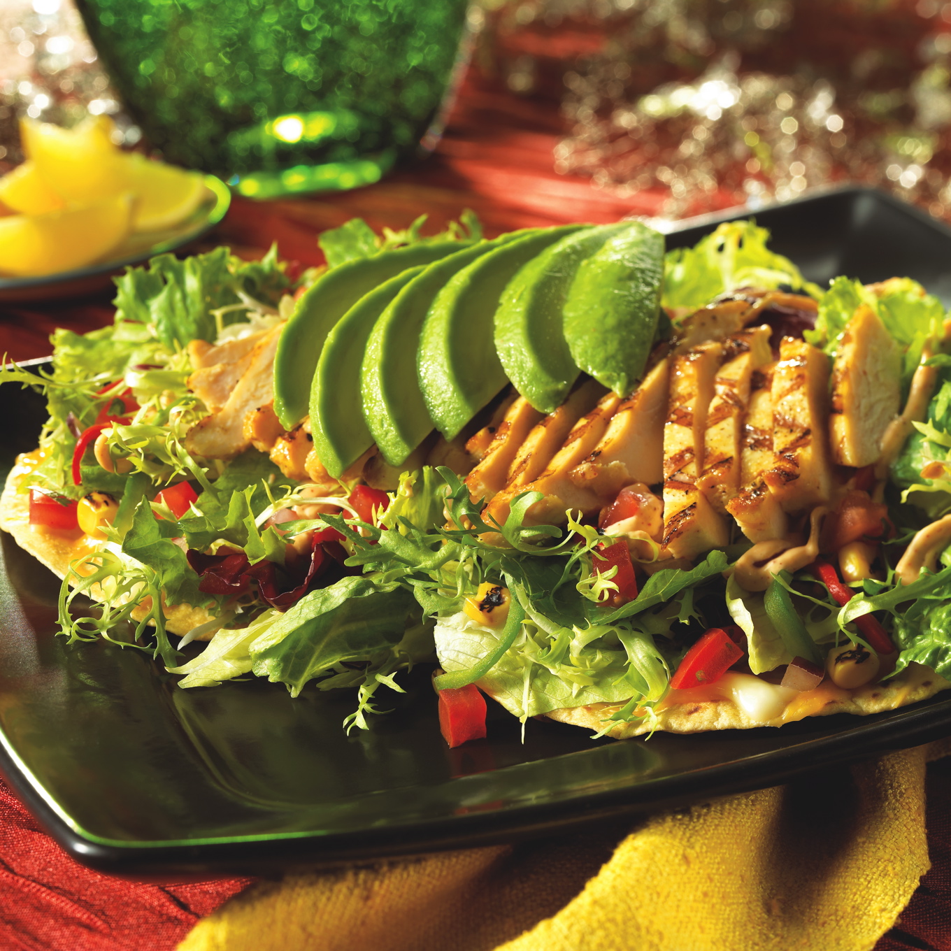 Download this Grilled Chick Tostada... picture