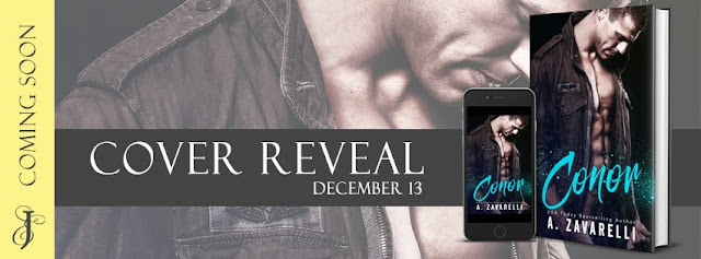 Connor by A. Zavarelli Cover Reveal + Giveaway