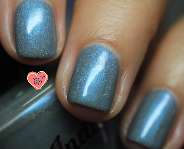 My Indie Polish Lip's Blue Eyes swatch by Streets Ahead Style